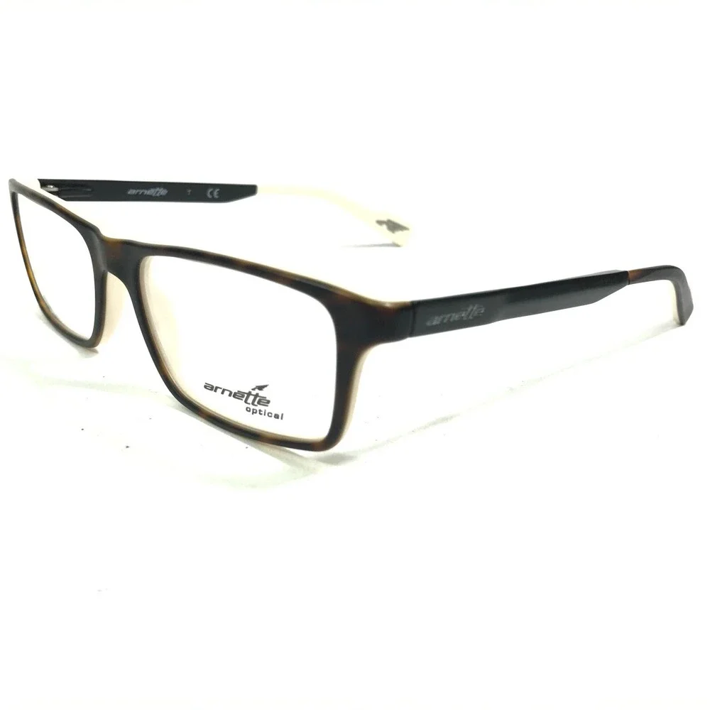 Arnette Eyeglasses Frames MOD.7051 1175 Tortoise Ivory Rectangular 51-16-135